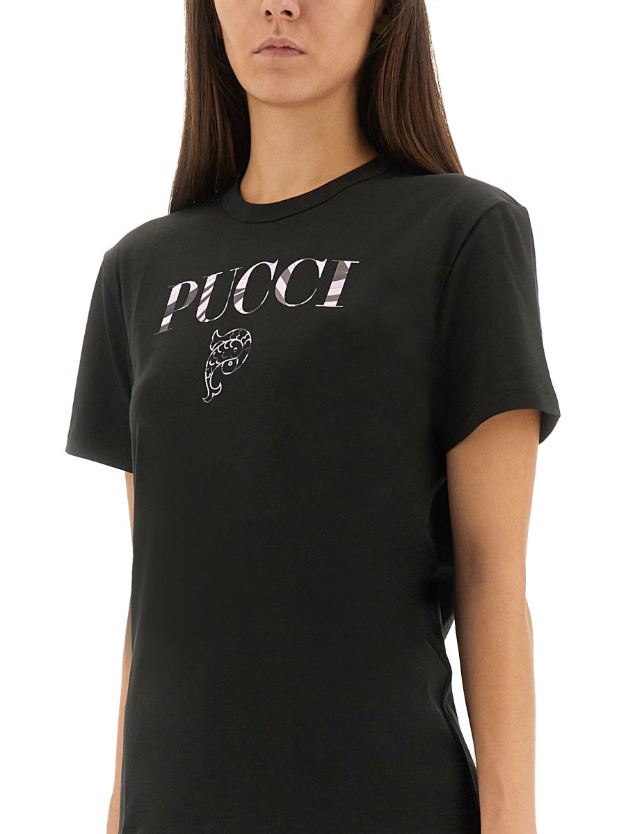 PUCCI Women's Mini Graphic T-Shirt