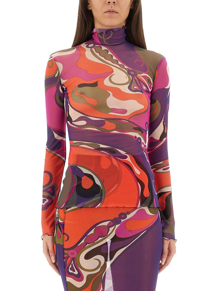 PUCCI Eclectic Mini T-Shirt for Women - FW25 Collection