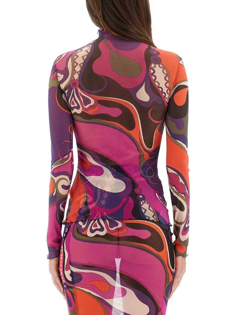 PUCCI Eclectic Mini T-Shirt for Women - FW25 Collection