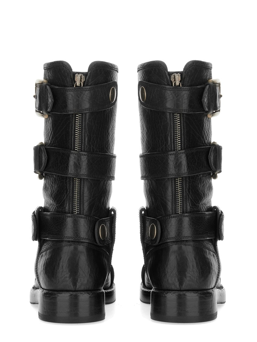 DOLCE & GABBANA Elegant Leather Ankle Boots - Women's FW25