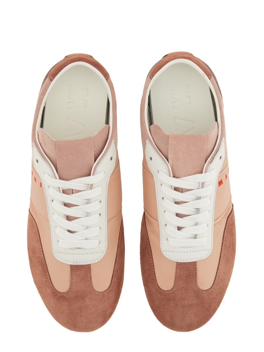 MARNI Elegant Ovine Leather Sneakers for Women