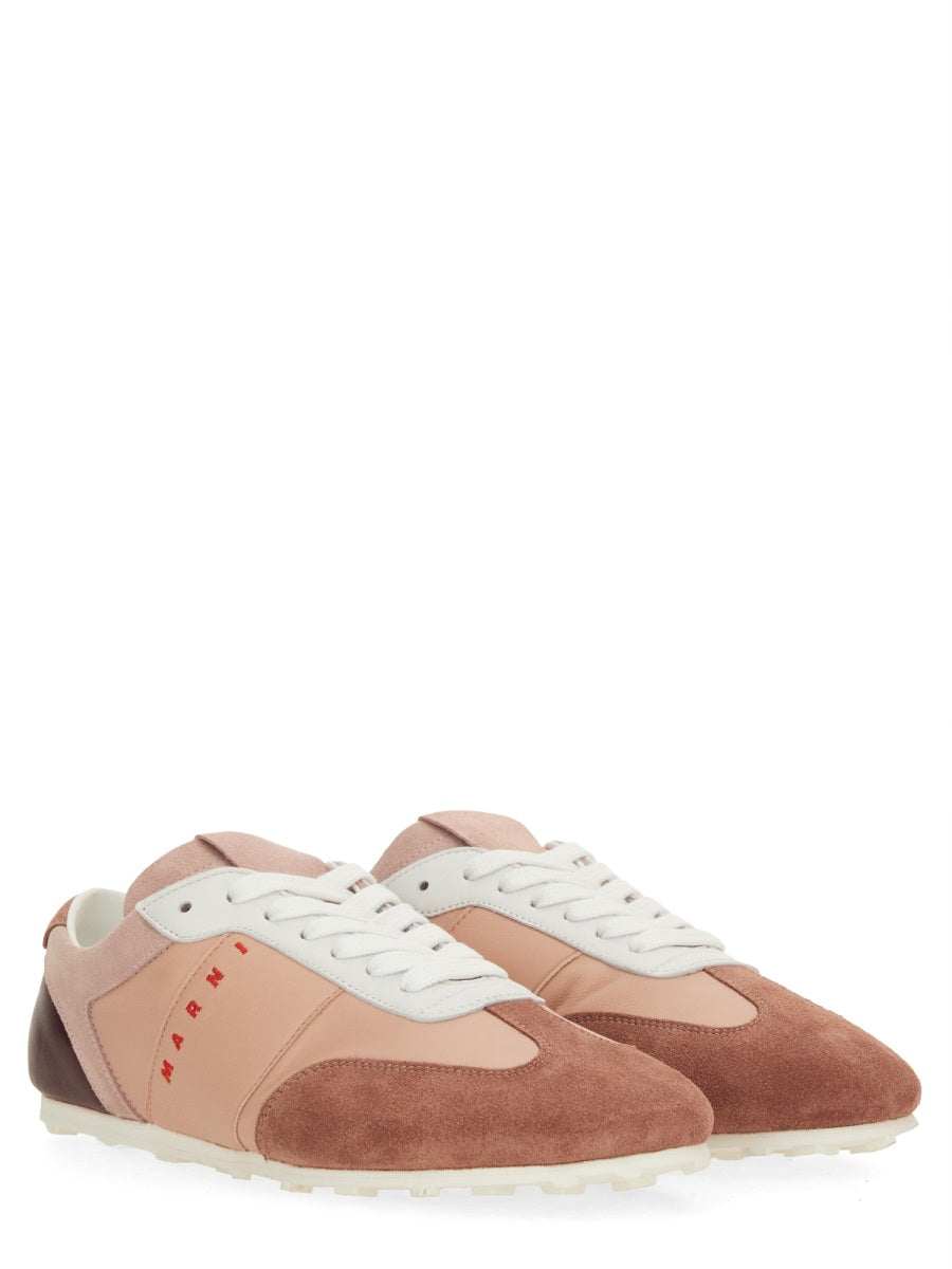 MARNI Elegant Ovine Leather Sneakers for Women