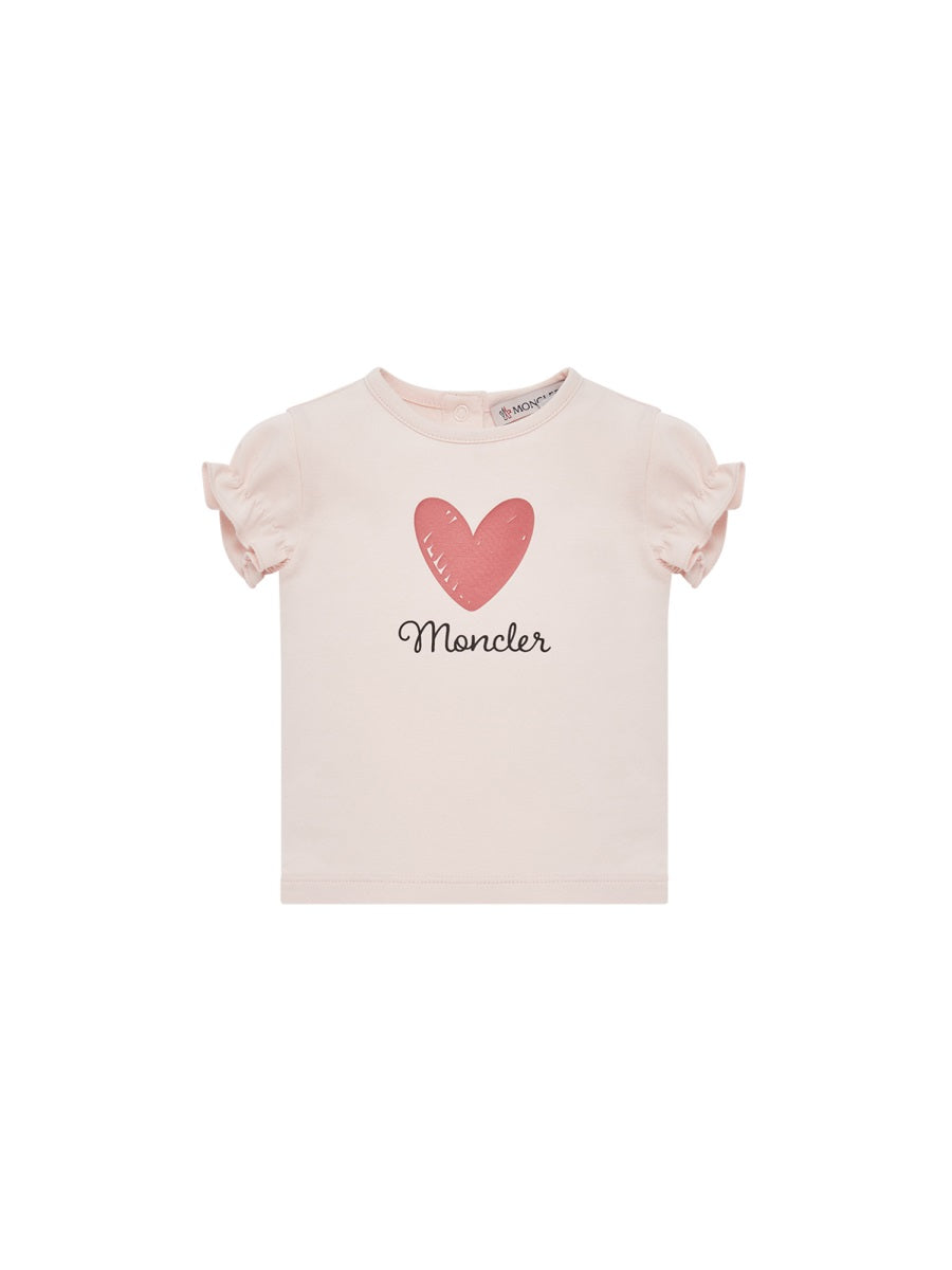 MONCLER Mini Heart Logo T-Shirt