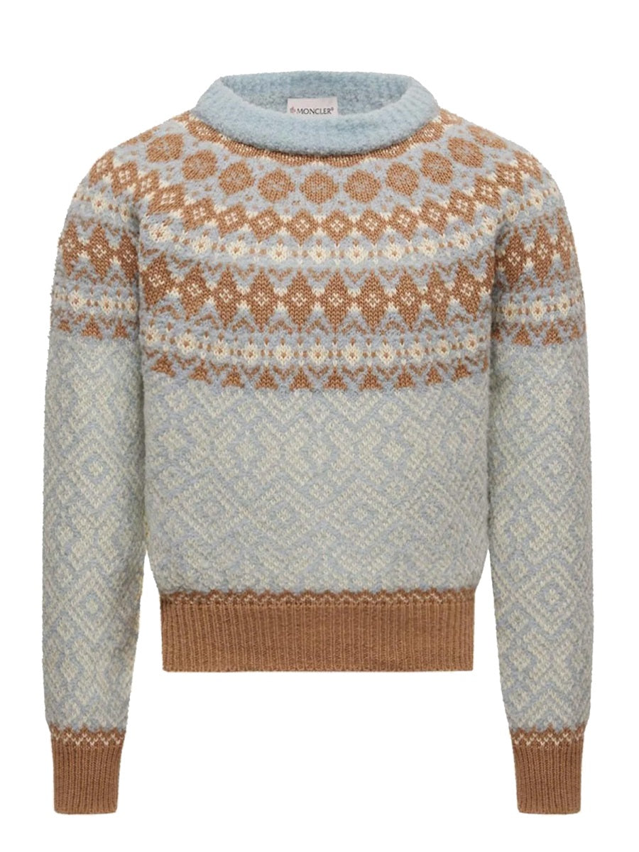 MONCLER Trendy Choker Sweater for Kids