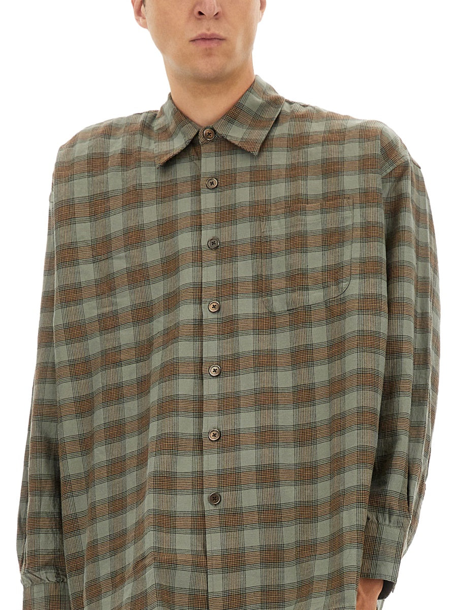 OUR LEGACY Plaid Flannel Shirt - Size 48
