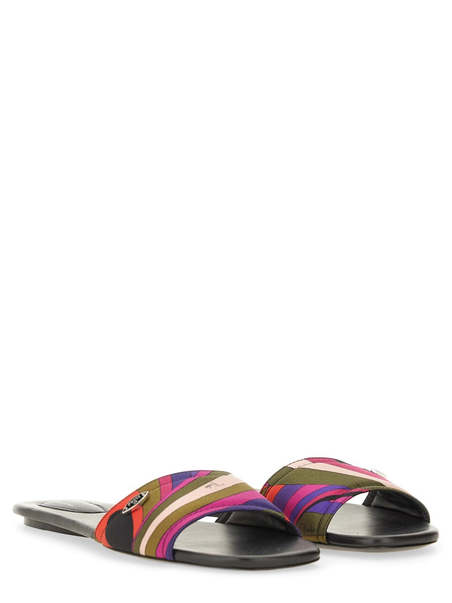 PUCCI Silk Upper Flats for Women