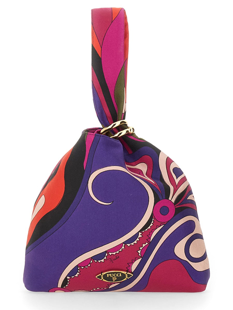 PUCCI Silk Mini Handbag