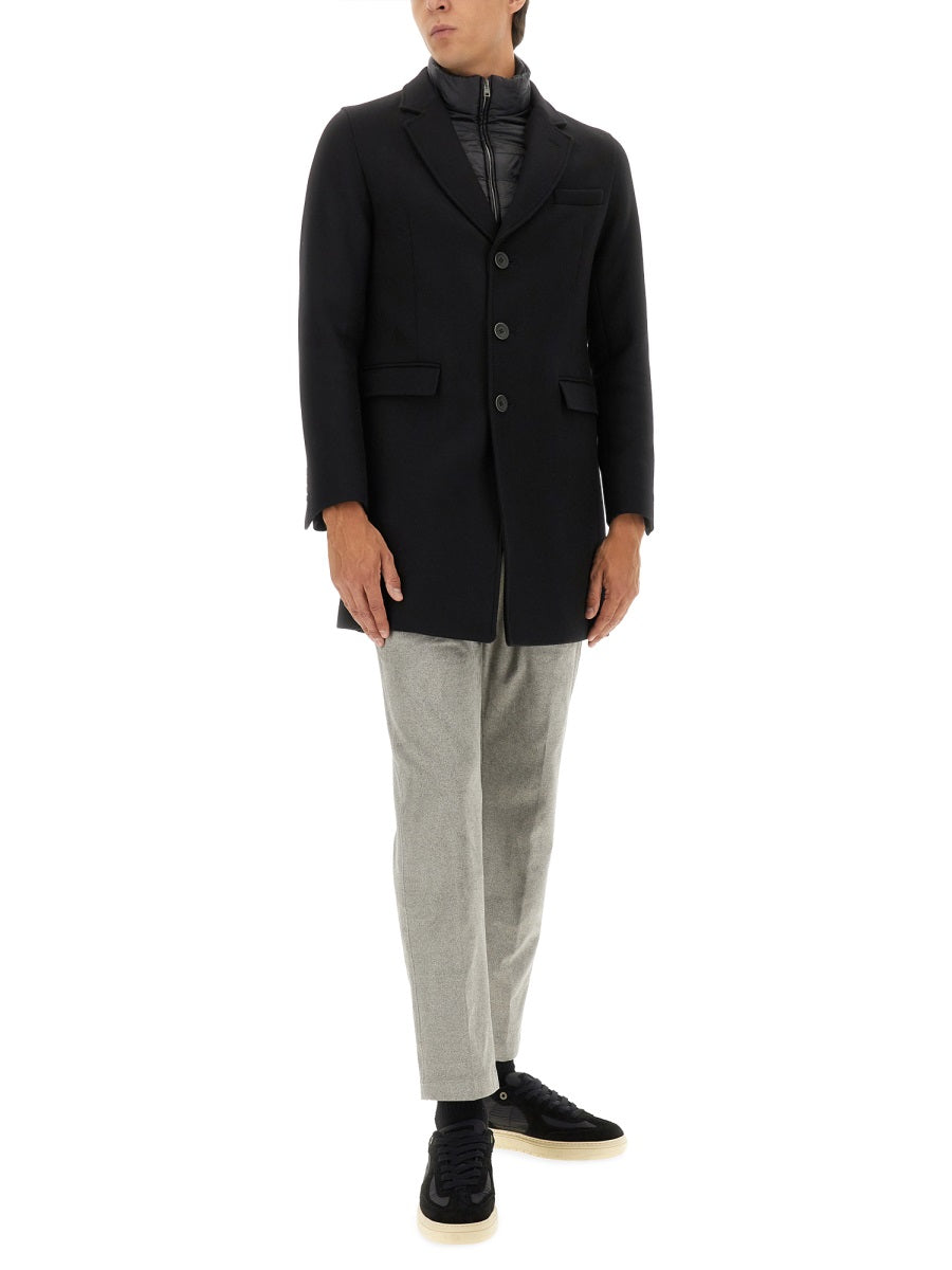 HERNO Men's Quilted Insert Jacket - Size 48 IT