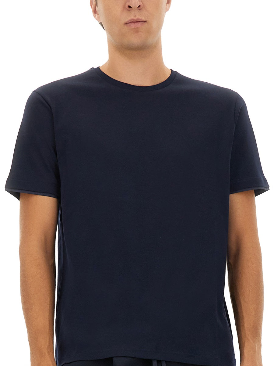 HERNO Cotton T-Shirt - Size 48 IT