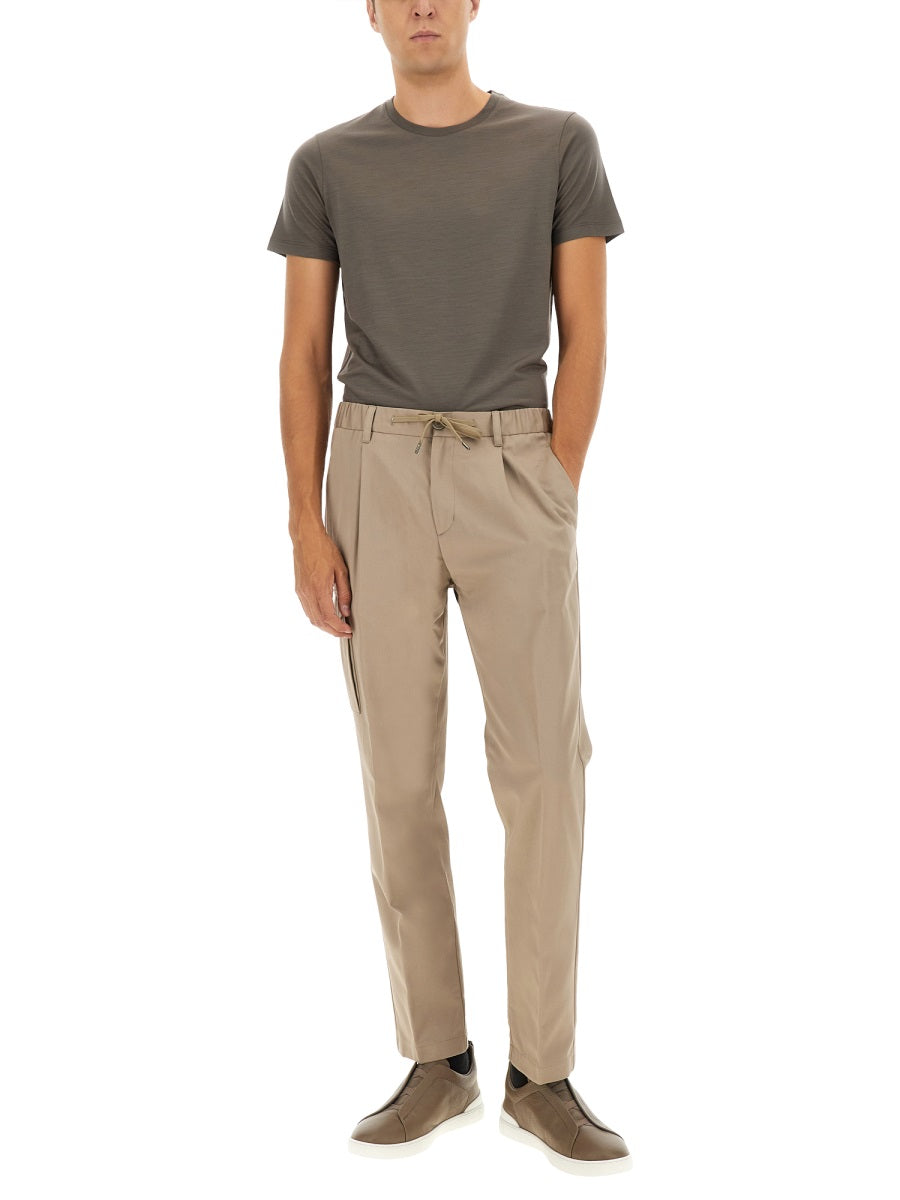 HERNO Men's Wool T-Shirt Size 48 IT