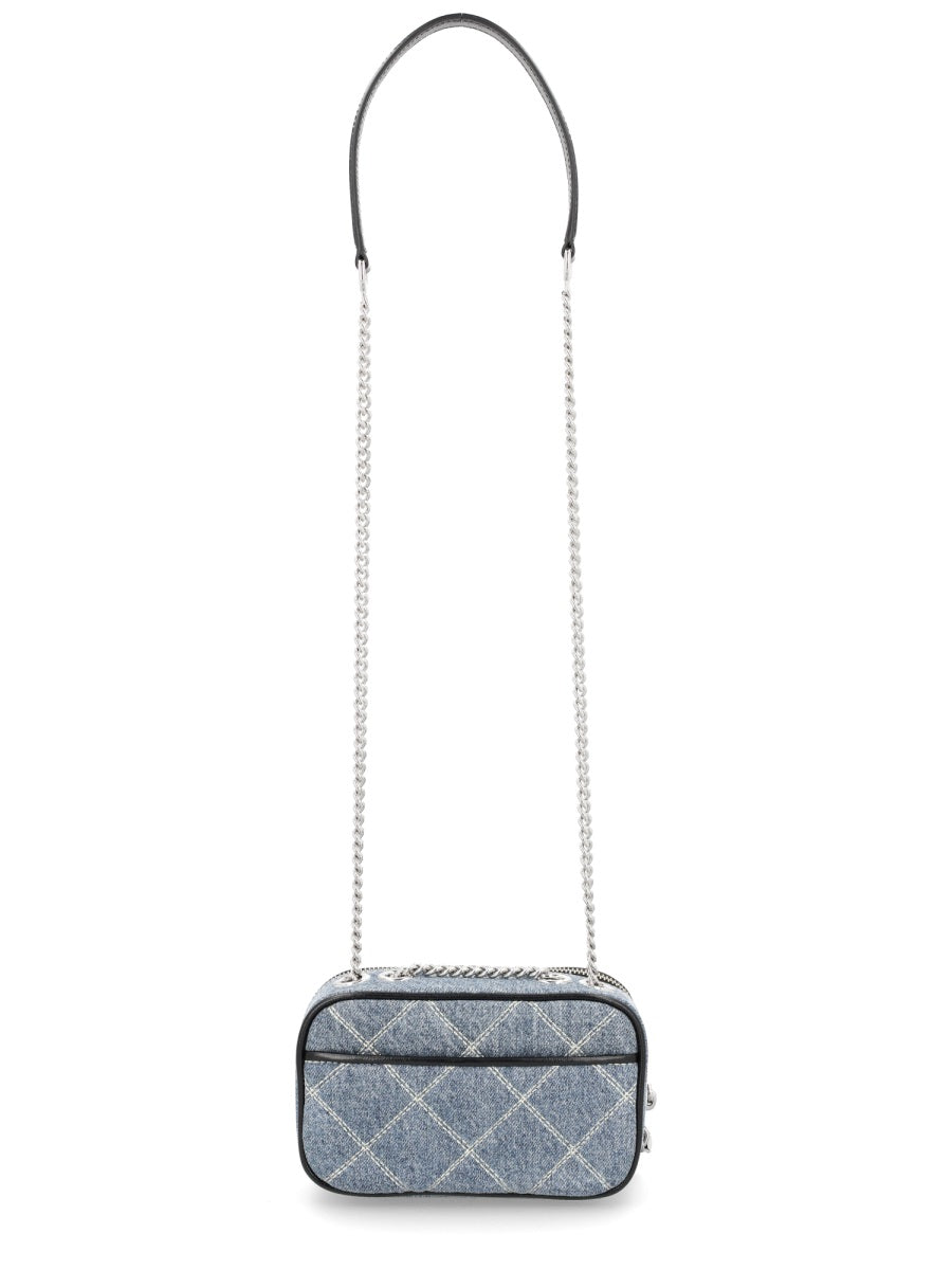 MARC JACOBS Quilted Denim Softshot Mini Handbag