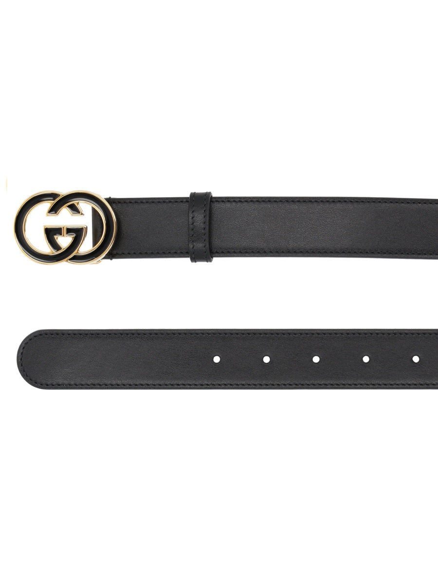 GUCCI Cross Buckle Belt for Women