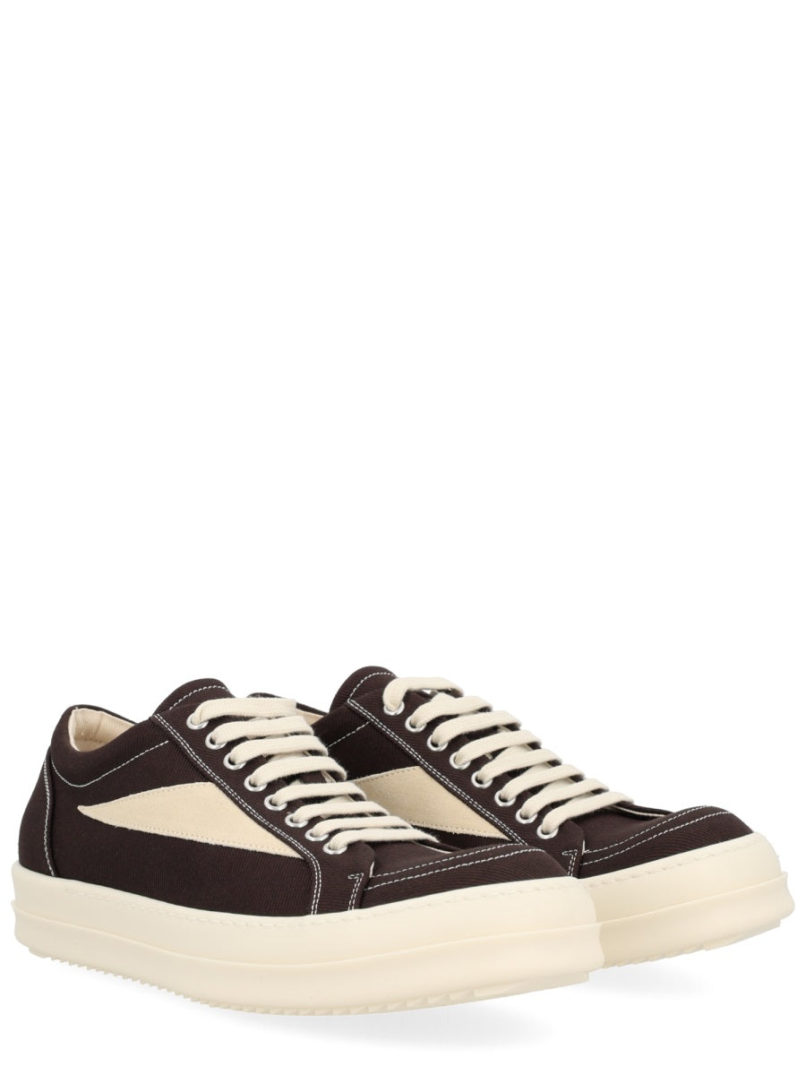 RICK OWENS DRKSHDW Vintage Cotton Sneakers for Men