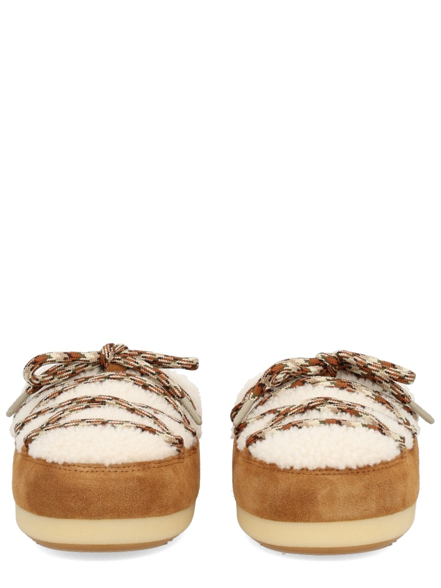MOON BOOT Shearling Flat Boot - Unisex for FW25