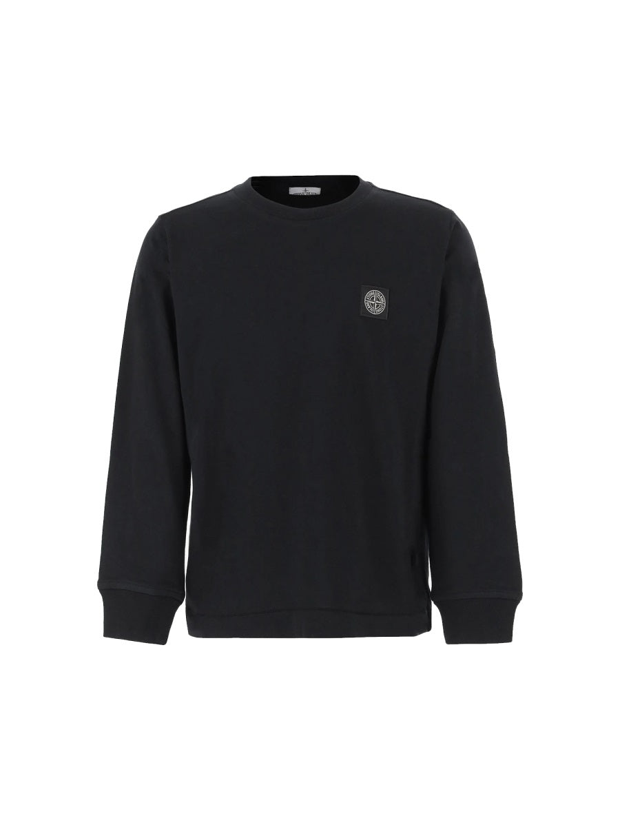 STONE ISLAND Classic Logo T-Shirt for Mini Trendsetters