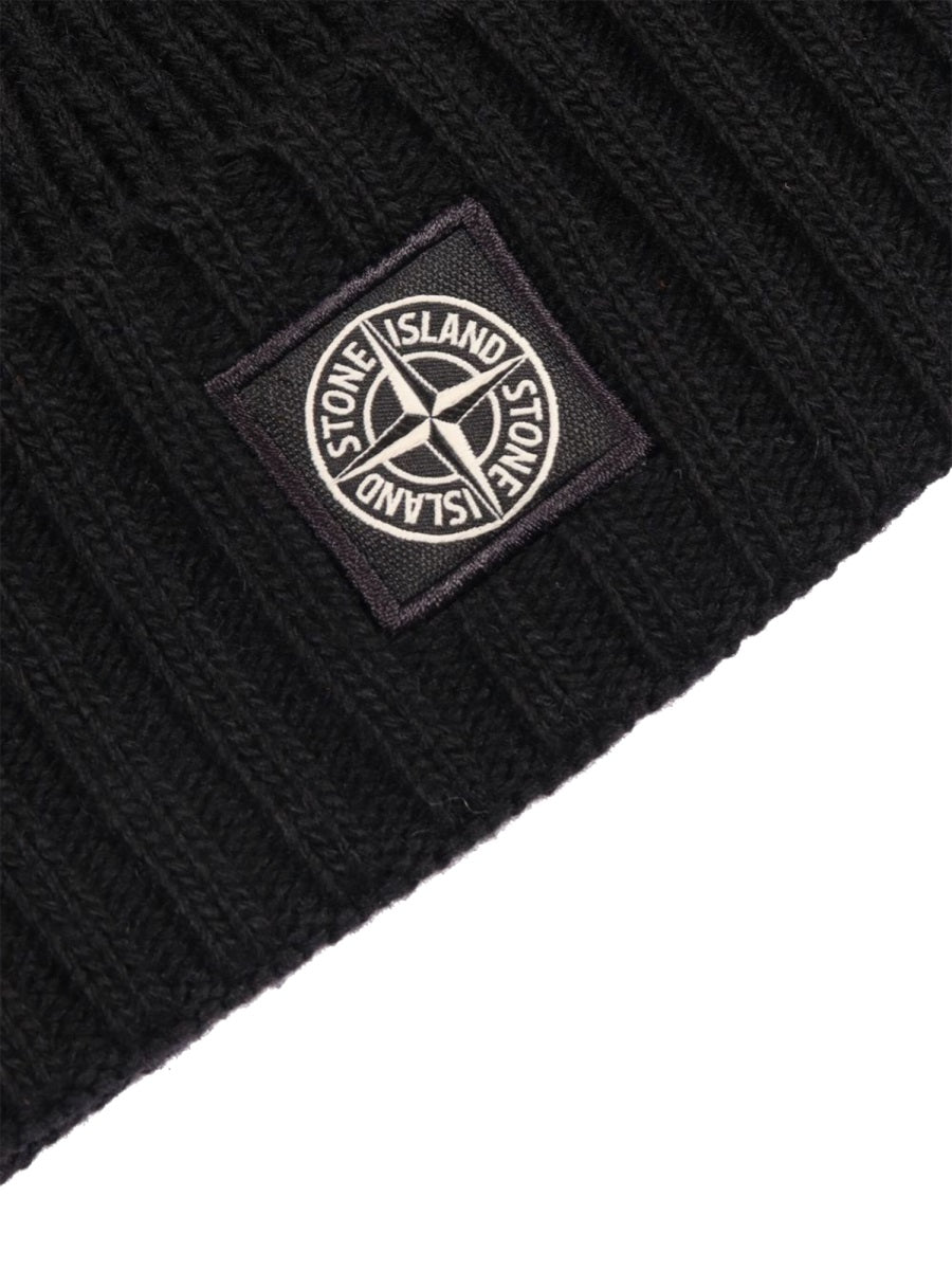 STONE ISLAND Classic Bean Hat - Kids
