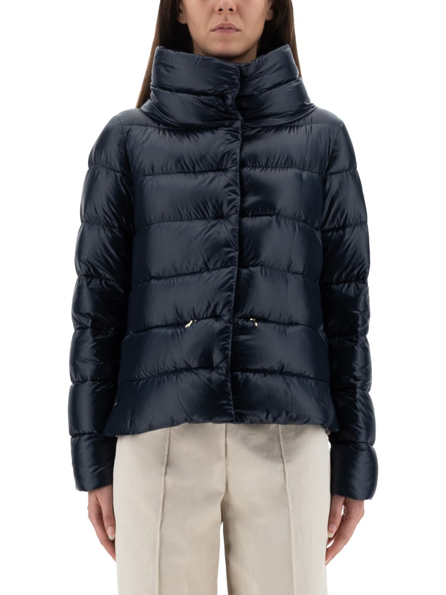 HERNO Ultralight Nylon Hooded Trench Coat Size 40 IT