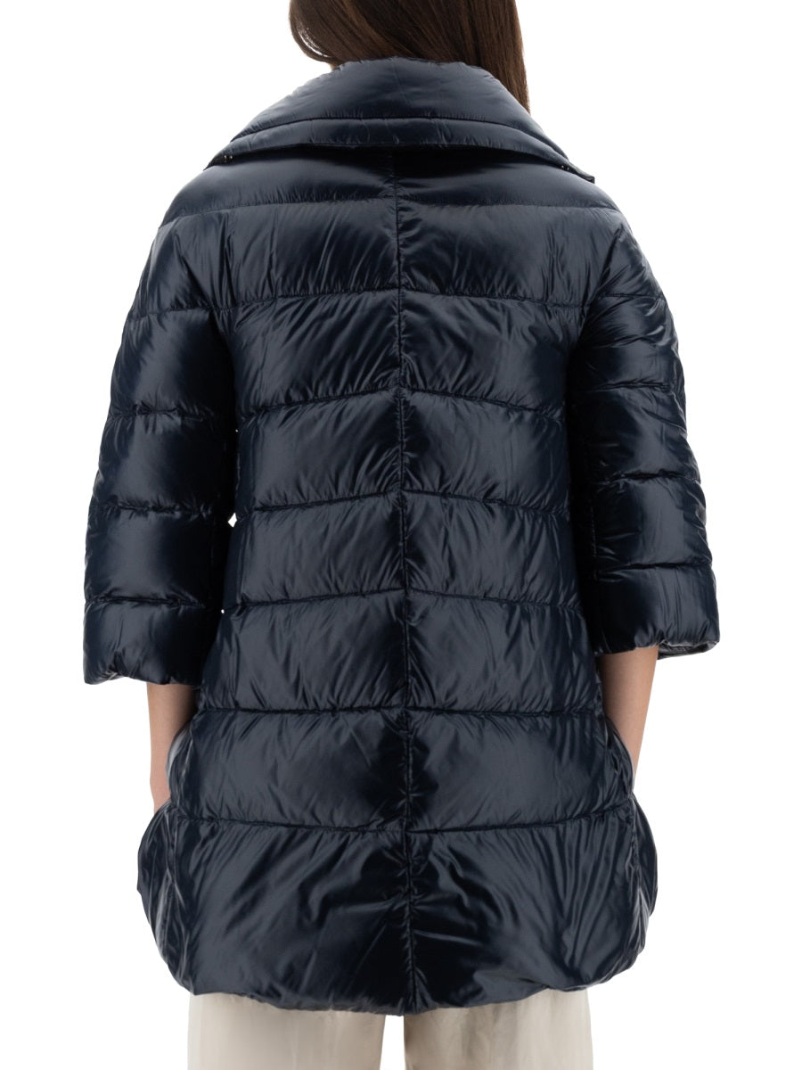 HERNO A-Shape Cleofe Mini Jacket - Size 40 IT