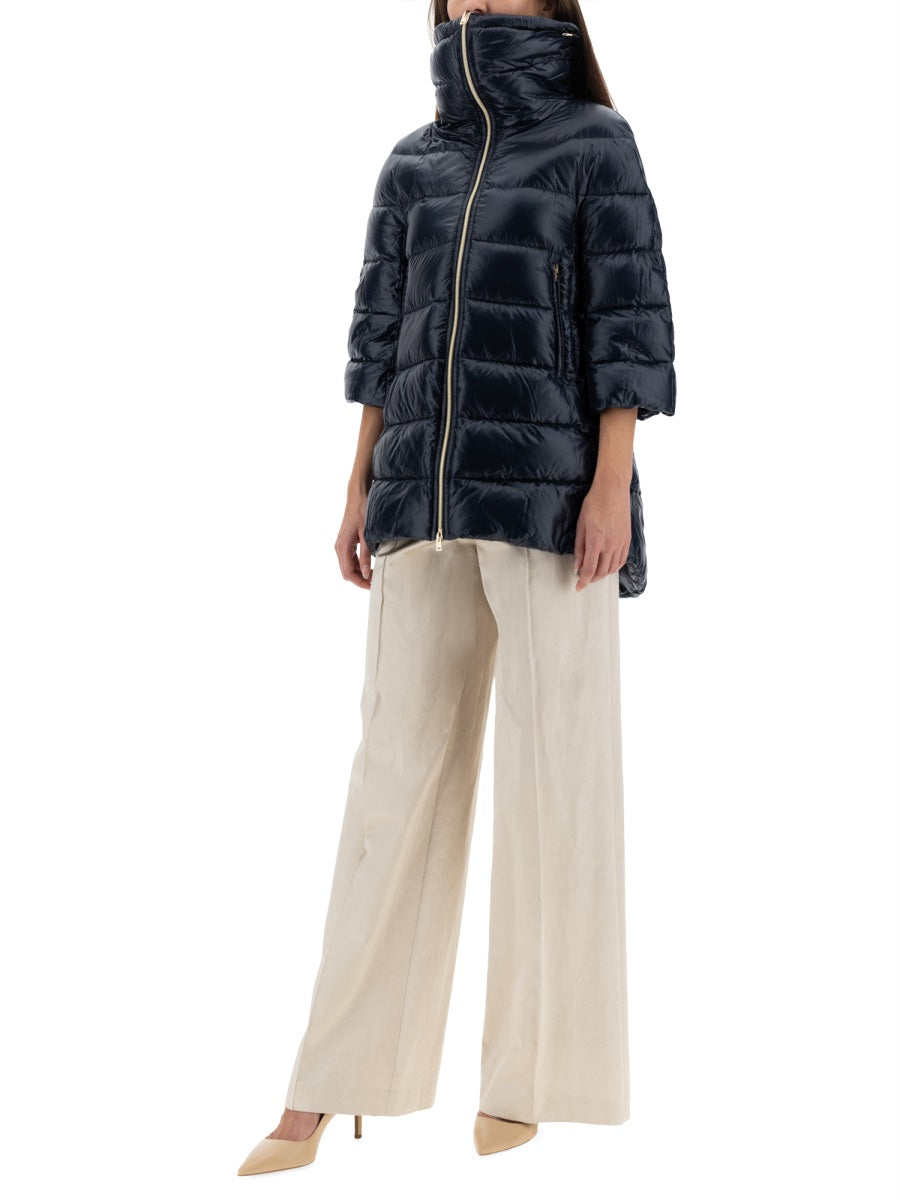 HERNO A-Shape Cleofe Mini Jacket - Size 40 IT