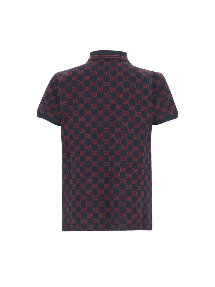 GUCCI Mini Piquet Polo Shirt for Kids