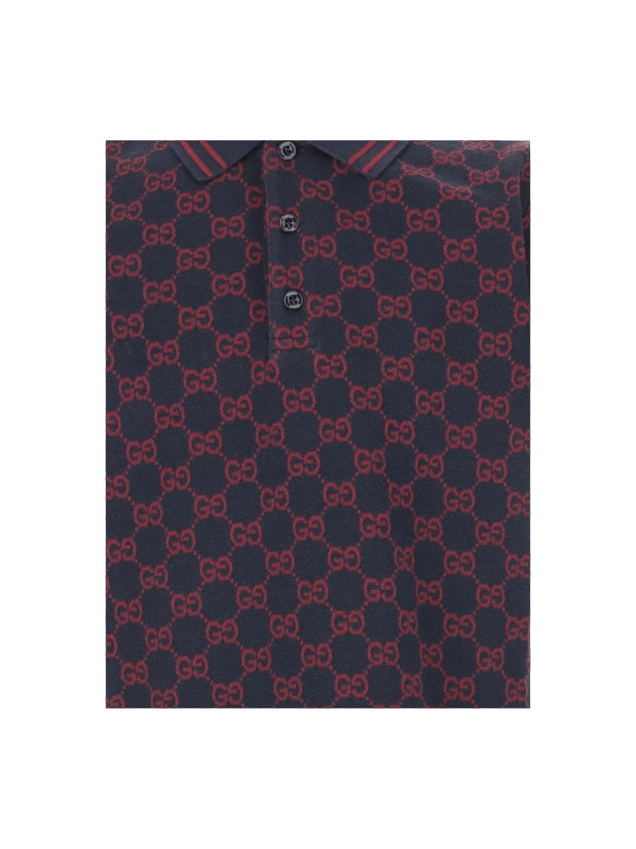 GUCCI Mini Piquet Polo Shirt for Kids