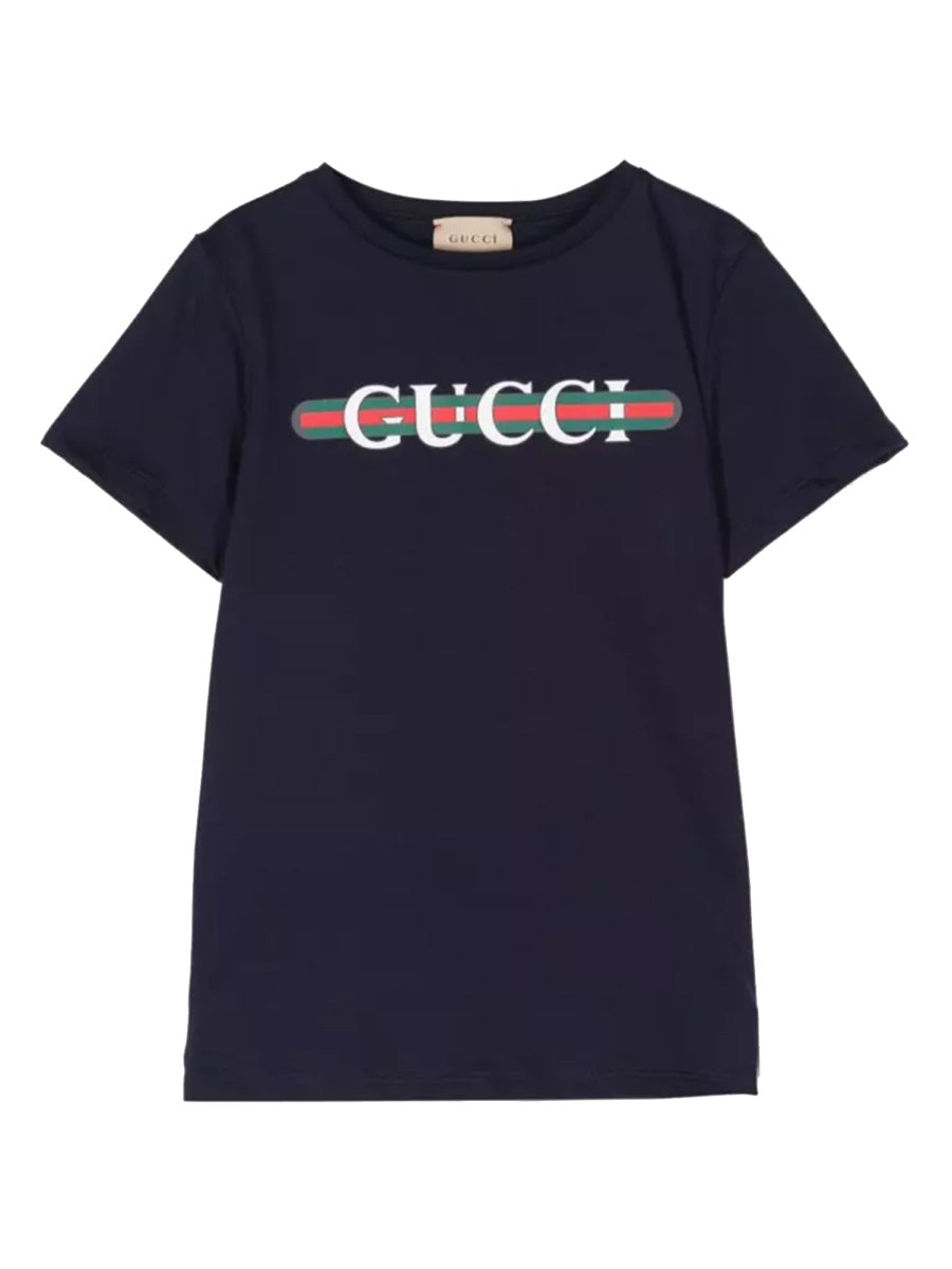 GUCCI Unisex Mini Logo T-Shirt