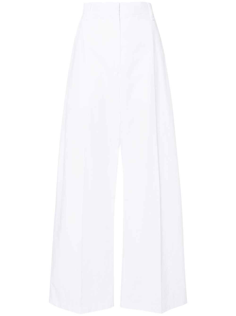 MAX MARA SPORTMAX Wide-Leg Cotton Trousers for Women