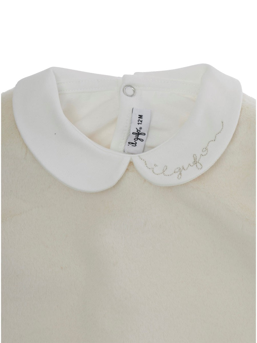 IL GUFO Mini T-Shirt and Dungarees Set