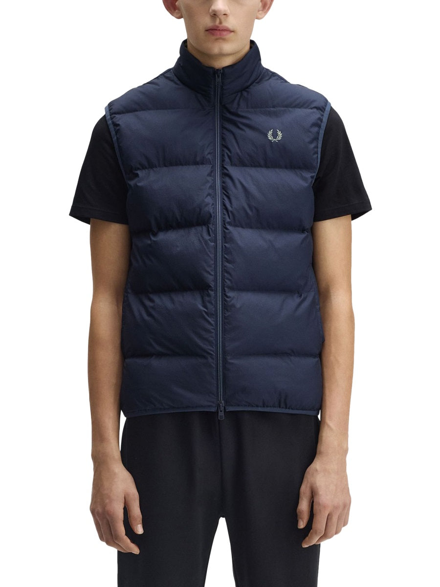 FRED PERRY Recycled Polyamide Mini Vest for Men