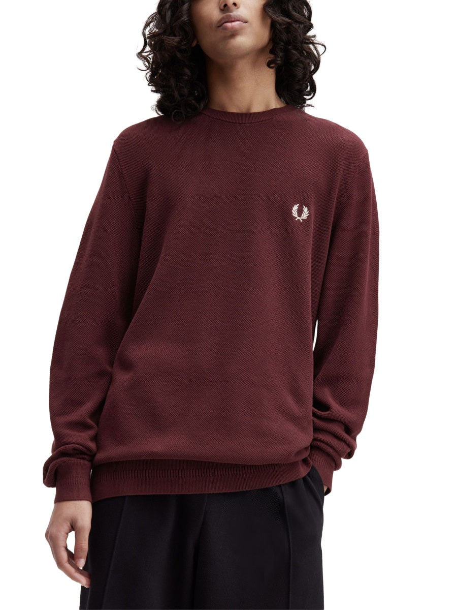 FRED PERRY Classic Cotton Sweater for Men - Size Available