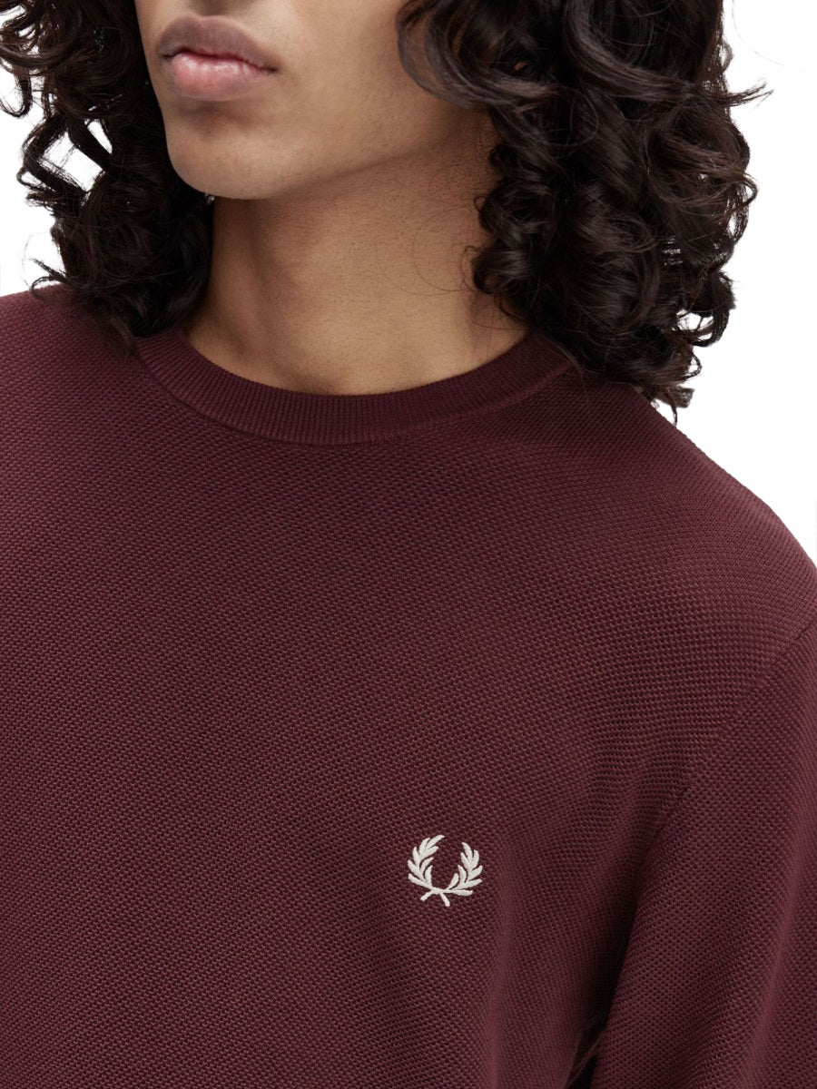 FRED PERRY Classic Cotton Sweater for Men - Size Available