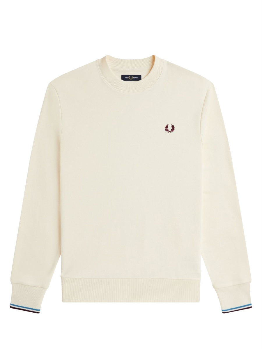 FRED PERRY Classic Logo Sweatshirt - Size L