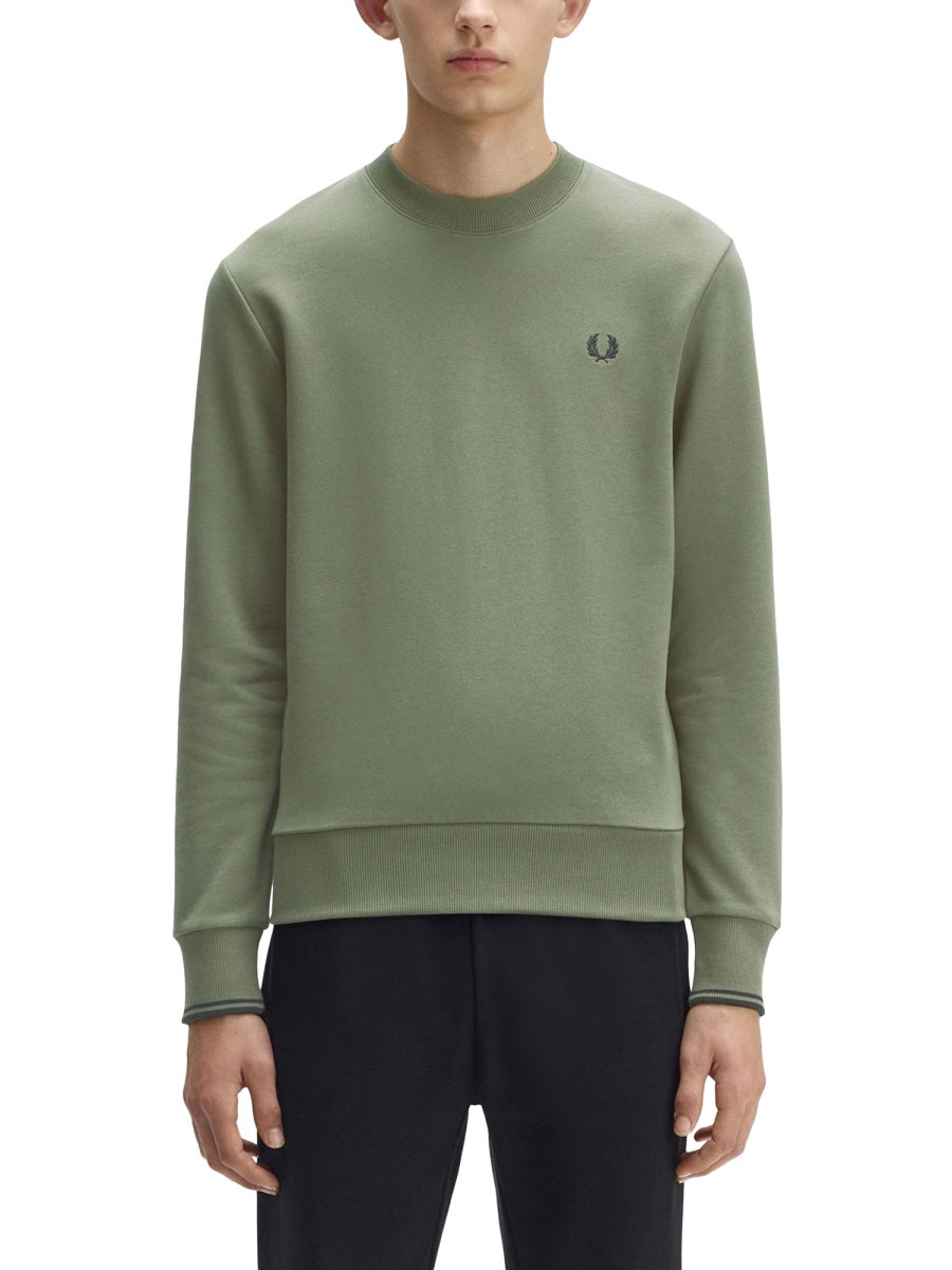 FRED PERRY Classic Cotton Sweatshirt for Men