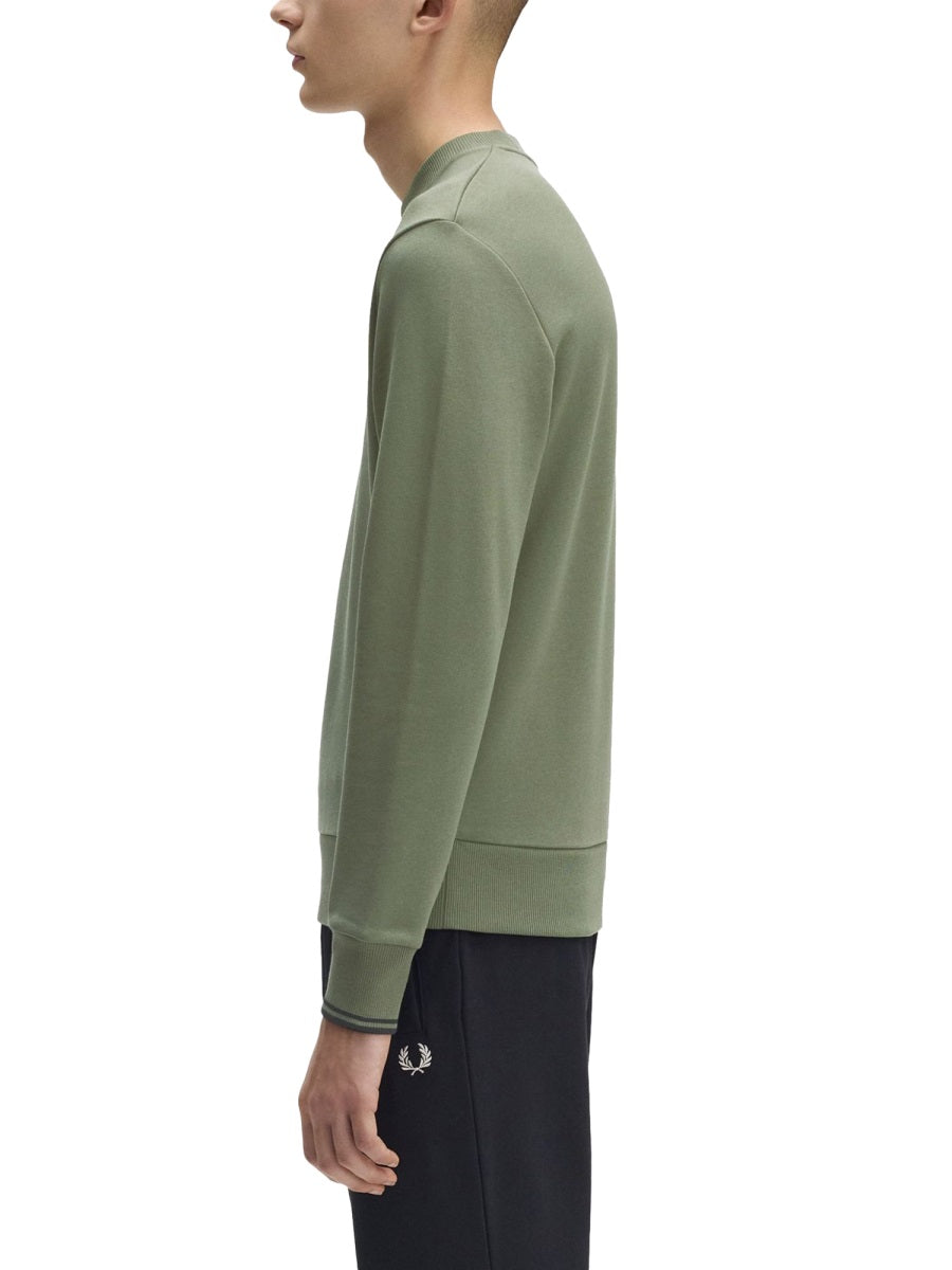 FRED PERRY Classic Cotton Sweatshirt for Men