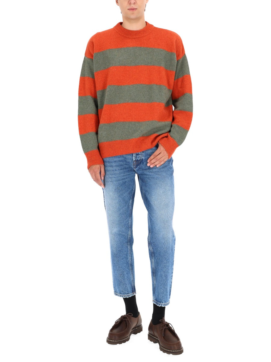 AMISH Men's FW25 Multicolour Mini Sweater