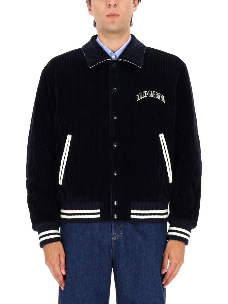 DOLCE & GABBANA Stylish Sports Jacket for Men - FW25 Collection