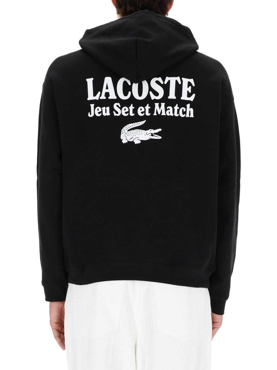 LACOSTE Classic Cotton Sweatshirt for Men - FW25 Edition