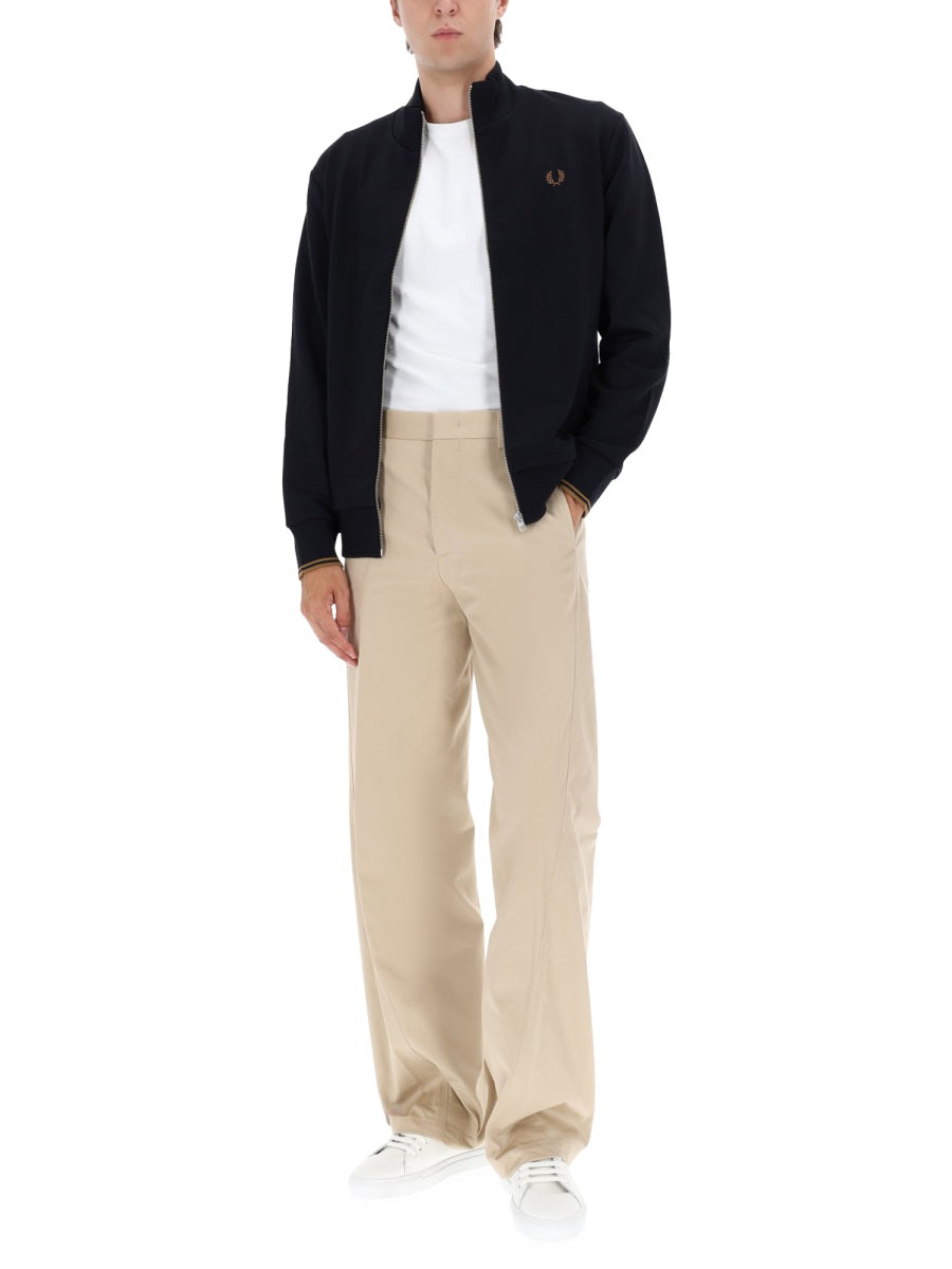 FRED PERRY Classic Pullover Sweatshirt for Men - FW25 Collection