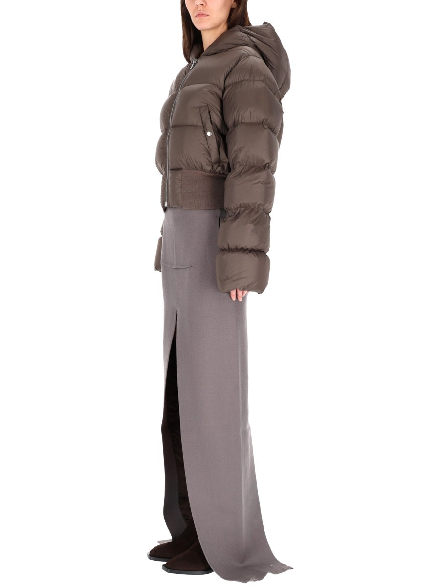 RICK OWENS Elegant Wool Mini Skirt for Women