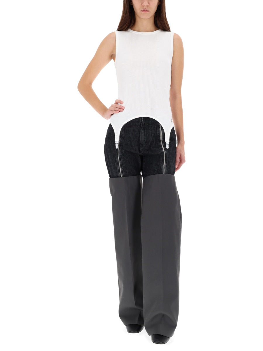 JEAN PAUL GAULTIER Women's Elegant Trousers - FW25 Collection