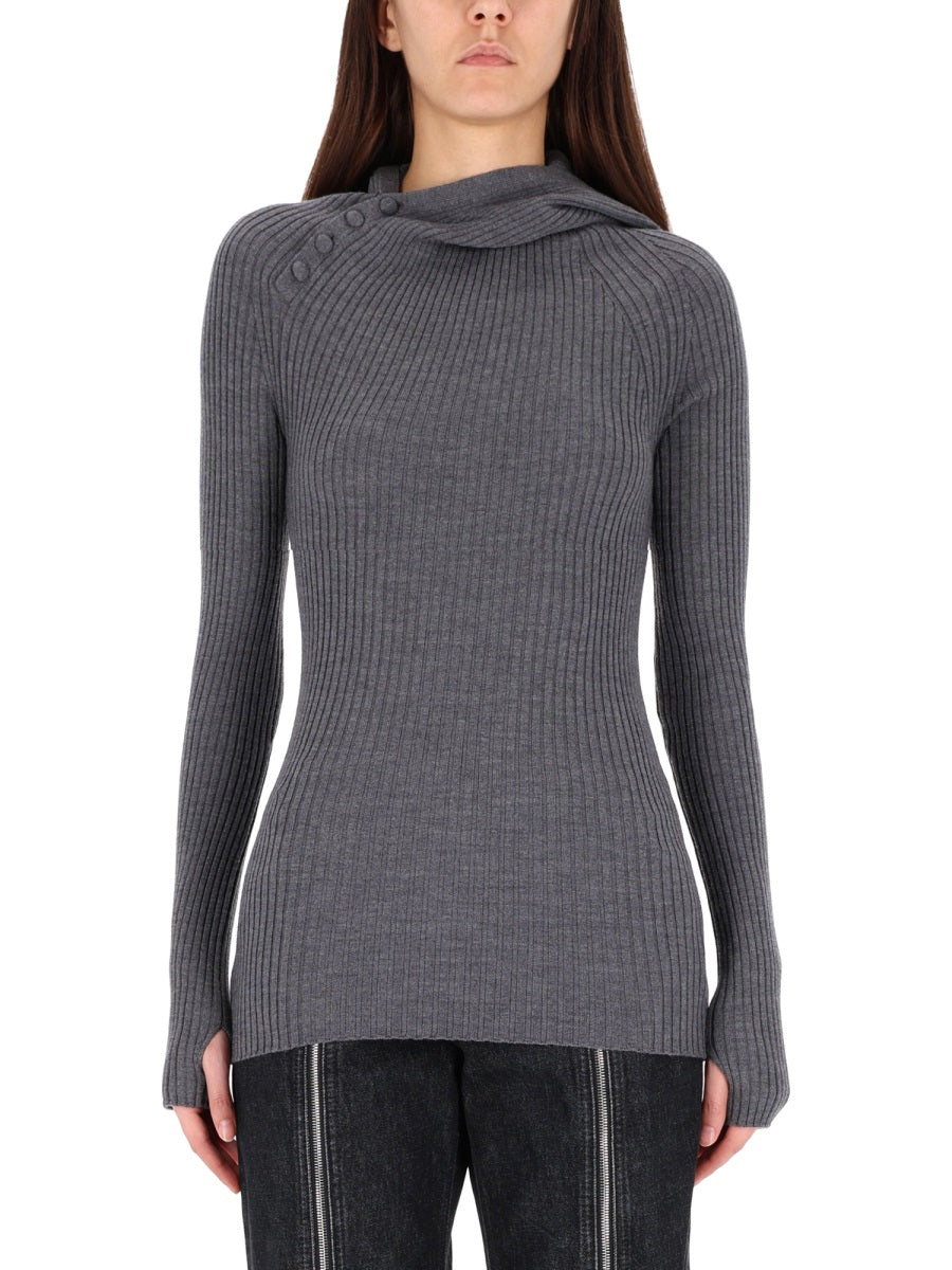 JEAN PAUL GAULTIER Merino Wool Sweater for Women
