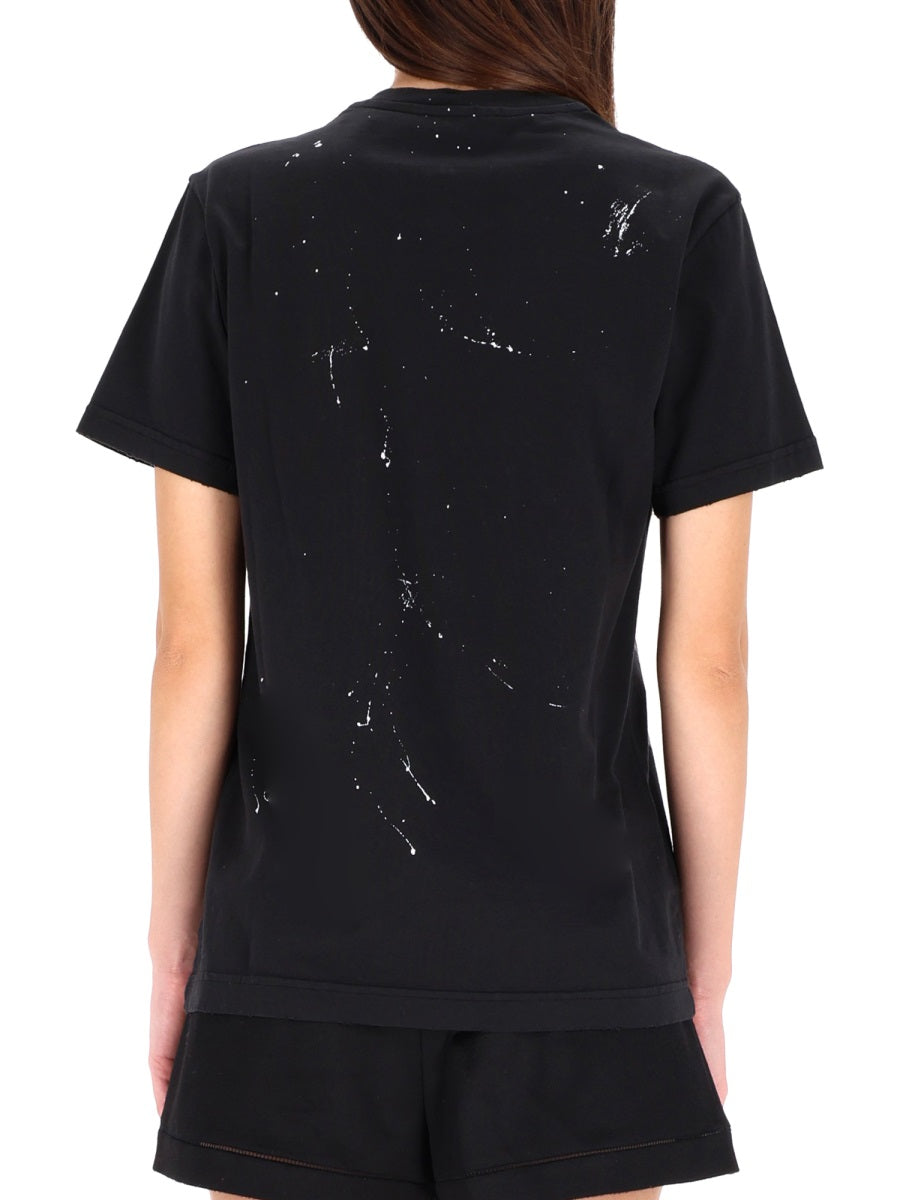 DOLCE & GABBANA Signature Cotton T-Shirt for Women - FW25