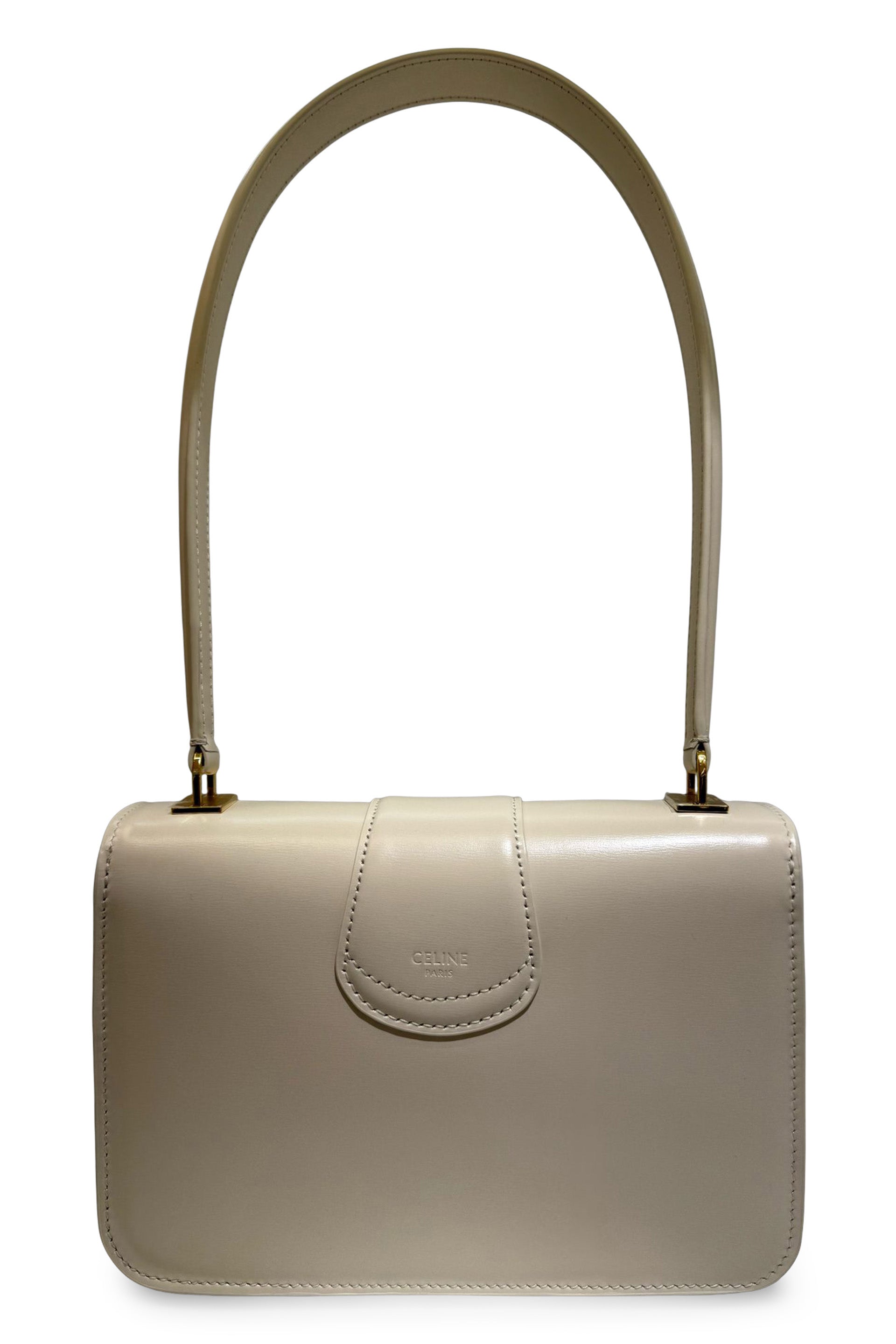 CELINE Josephine Leather Mini Shoulder Handbag