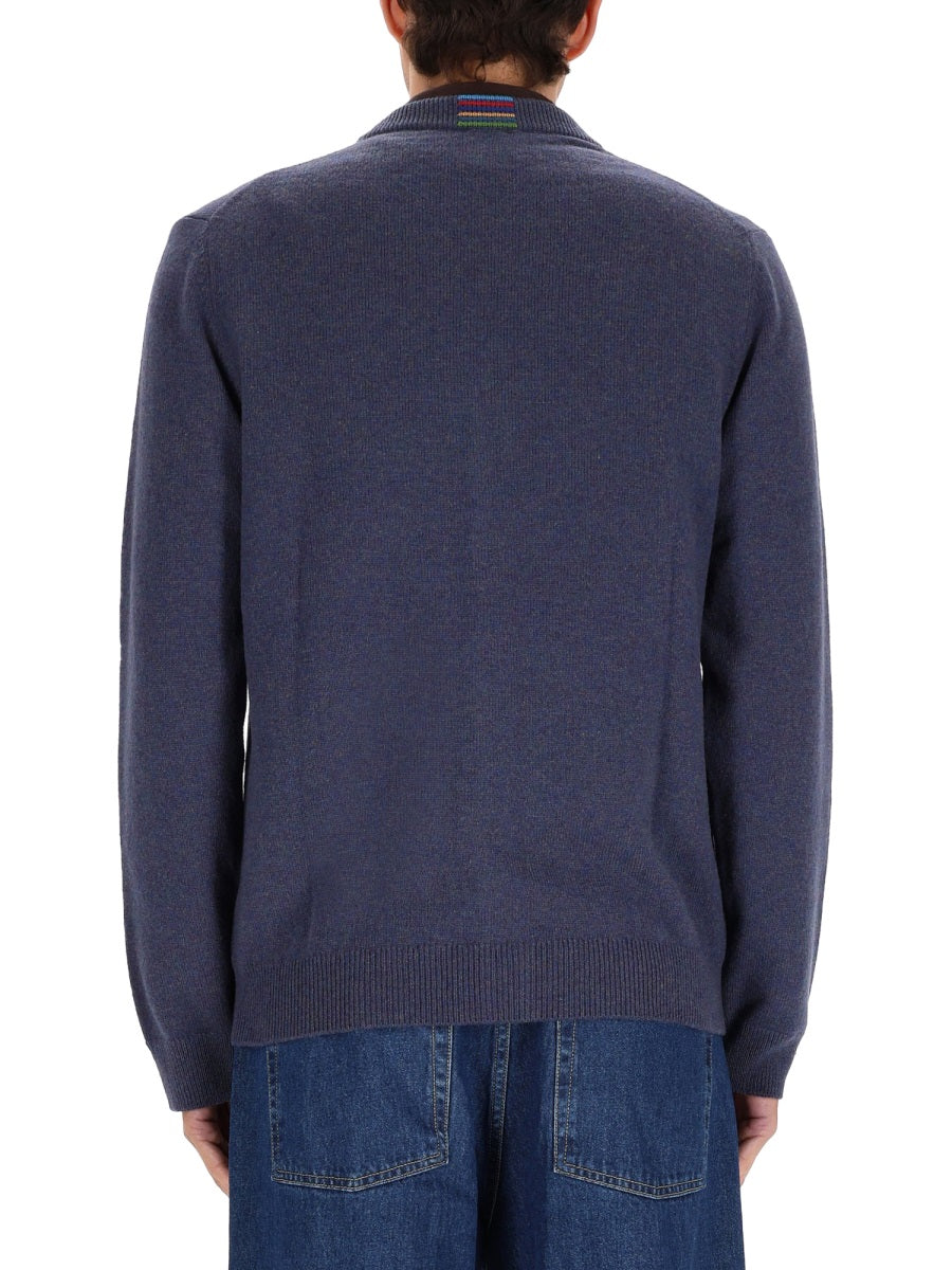 PS BY PAUL SMITH Men's Premium Merino Wool Sweater - FW25 Collection