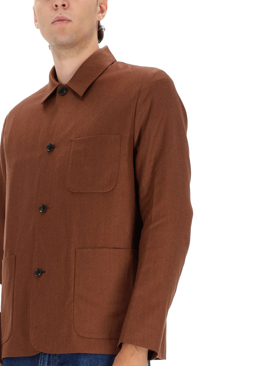 PAUL SMITH Men's Wool Cashmere Blend Jacket