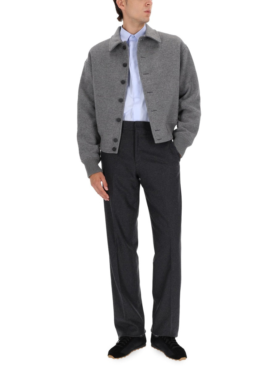 JACQUEMUS Sophisticated Wool Blend Sports Jacket for Men