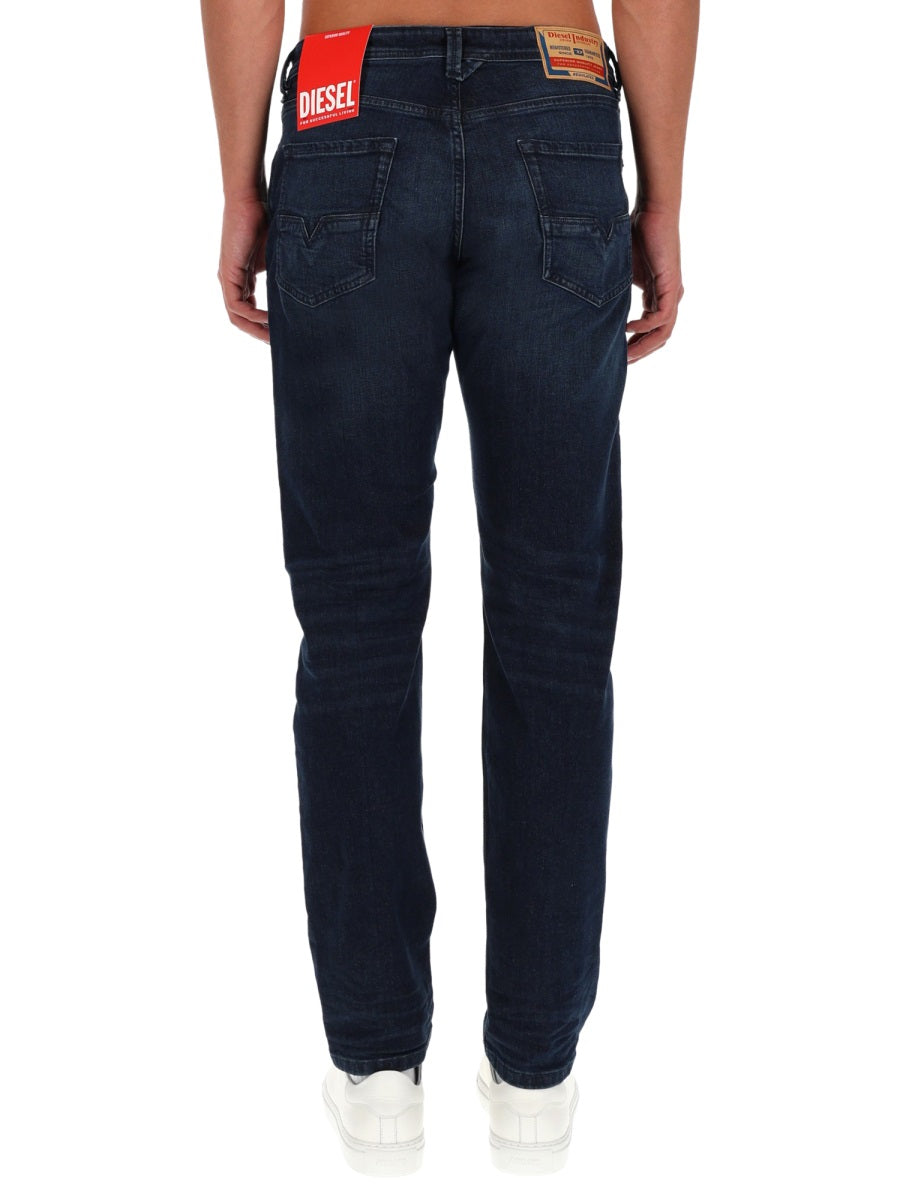 DIESEL Men's Jeans with 99% Cotton and 1% Spandex