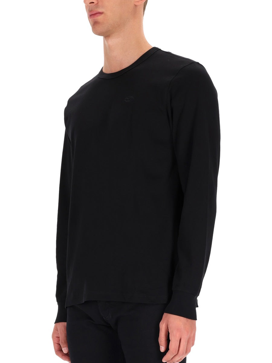 DIESEL Men's Classic Ribbed T-Shirt
