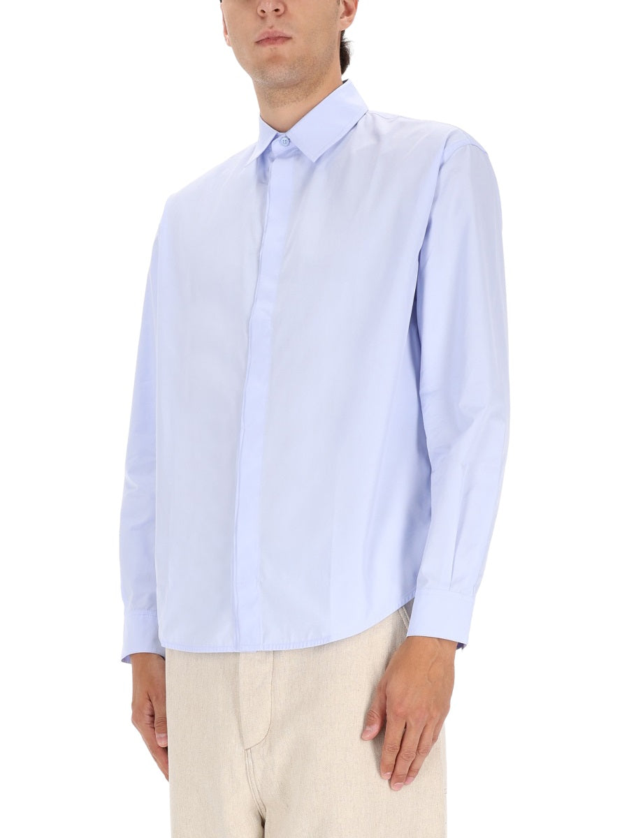 JACQUEMUS Men's Casual Cotton Shirt - FW25 Collection