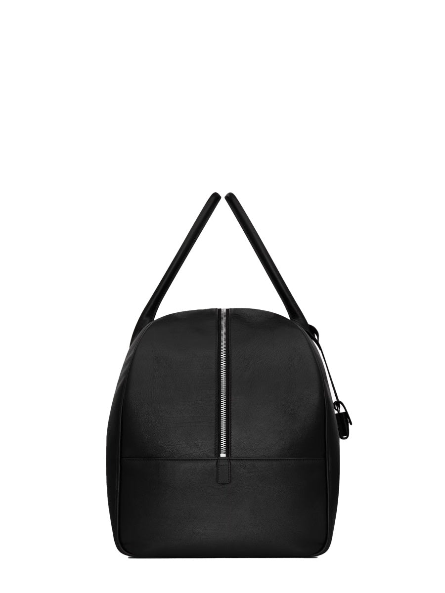 SAINT LAURENT Large Bowling Duffle Handbag
